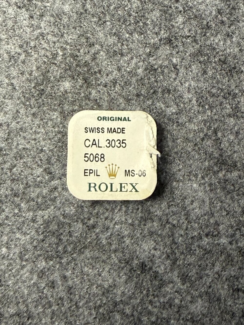 Genuine Rolex Caliber 3035 Part 5068 Reversing Wheel